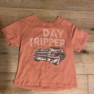 Vintage crop tee Small